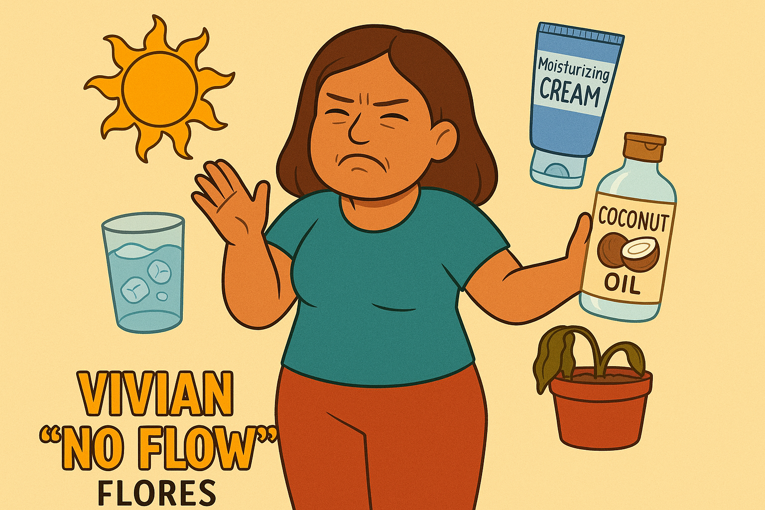 Vivian “No Flow” Flores and the Great Drought Down Under